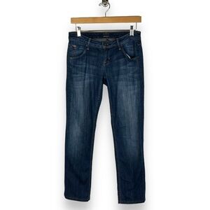 Hudson Low Rise Straight Leg Denim Jeans, Bea Wash, Size 26